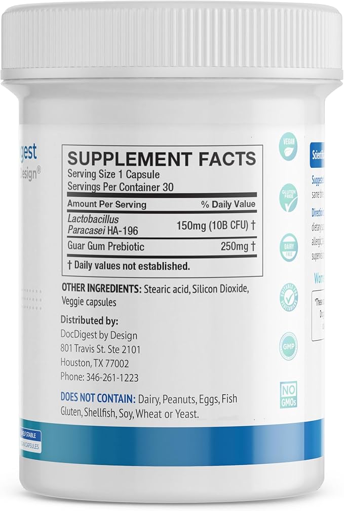 IBS Anti Diarrhea Probiotic for Diarrhea Relief and IBS-D - Clinically Studied Antidiarrheal Pills for Long-Term Comfort - Diarrhea Medication for Adults - Specialized IBS Supplement and Medicine