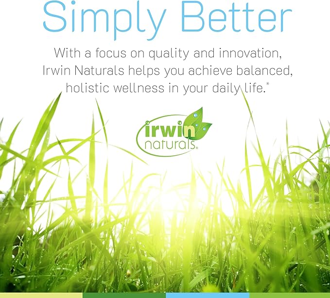 Irwin Naturals Longer Stronger Hair and Nails - 120 Liquid Softgels - Promotes Vibrant Shine Texture &amp Strength - 60 Total Servings
