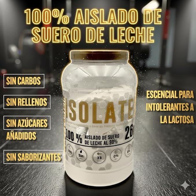 ISOLATE WPI90 WHEY 100% Transparent