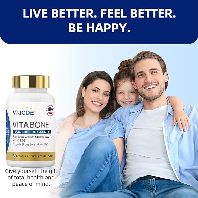 Calcium 500 mg with Vitamin D3 | 60 Softgels | Absorbable Calcium Supplement | Non-GMO Gluten Free Calcium Supplement