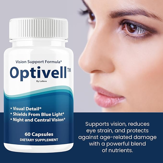 (3 Pack) Optivell Eye Capsules Optivel Pills Vitamins Eye Care Wellness Supplement Healthy Eyesight Retina Sharper Vision Support Formula Clear Eyes Ocular Comfort Health Visual Balance (180 ct)