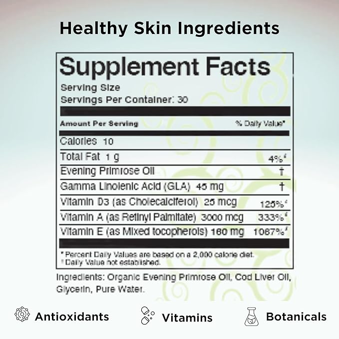 Clear Skin Acne Vitamin System | 20 Antioxidants Botanicals &amp Minerals | 60 Count Pack of 2