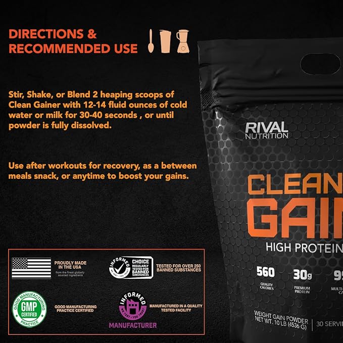 Clean Gainer - Chocolate Peanut Butter 10lb
