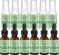 LOVITA 12-Pack Ultimate Propolis Collection - 6 Liquid Extract Drops &amp 6 Throat Sprays Comprehensive Immune Defense &amp Throat Care (12 Pc Value Pack)
