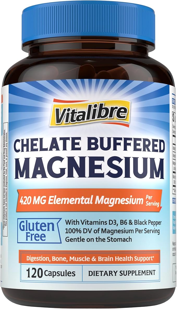 Probiotics for Women 100 Billion CFU 15 Strains 30 Capsules and 120 Capsules Magnesium Citrate 420mg with Vitamin D3 &amp B6