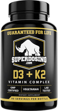 Best Value Max Strength 10000 iu Vitamin D3 and 1500 mcg Vitamin K2 Supplements 1 Bottle Pk D3K2 Vitamins and Supplements for Health. D3-K2 MK4 Capsules Best K2D3 Vitamin for Immune System.