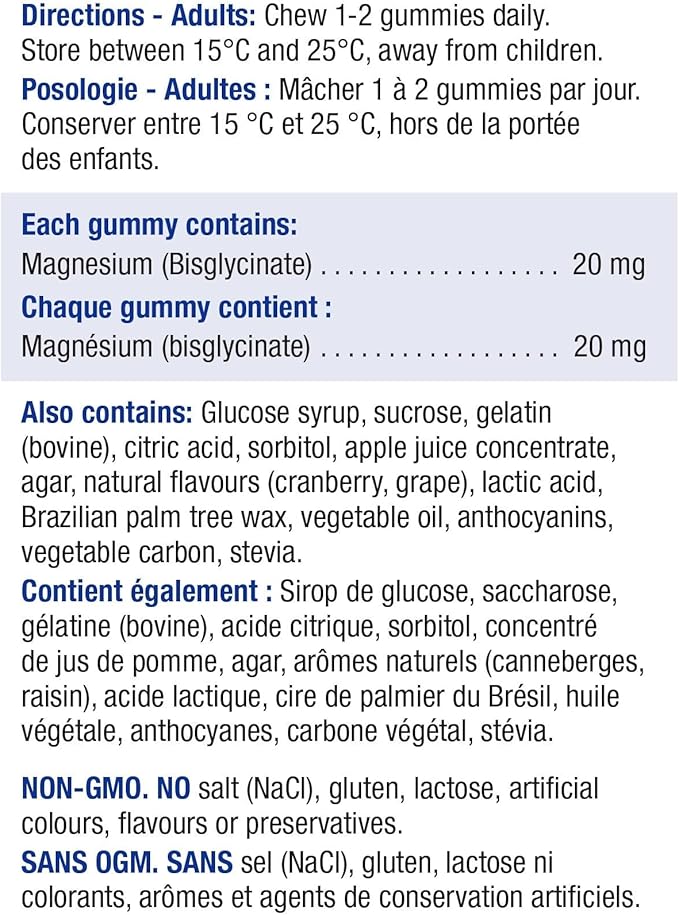Jamieson Magnesium Gummies 60's