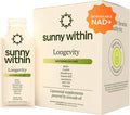 Longevity – Liposomal NAD+ Glutathione Supplement w/Liquid NAD+ CoQ10 B12 MCT &amp Avocado Oil – Cellular Health Energy Brain Gut &amp Heart Support* – Watermelon Lime – 30 Pouches
