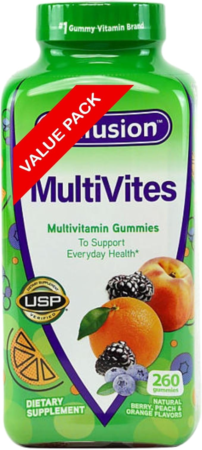 Vitafusions Multivites Gummies 260 ct Support Everyday Health - (Pack of 1)