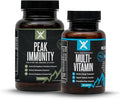 Wilderness Athlete - High Performance Multi Vitamin + Peak Immunity | Daily Multivitamin for Men &amp Women - Immune System Support - Vitamin D Vitamin C Zinc Supplements