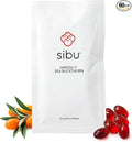 sibu Sea Buckthorn Omega-7 Softgels (30-Day Refill Sachet) – Supplement for Healthy Skin Hair Nails and Dryness