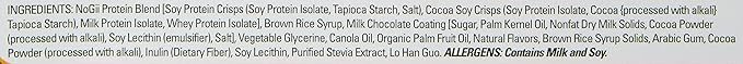High Protein Nutritional Bar Cocoa Brownie 12 Count