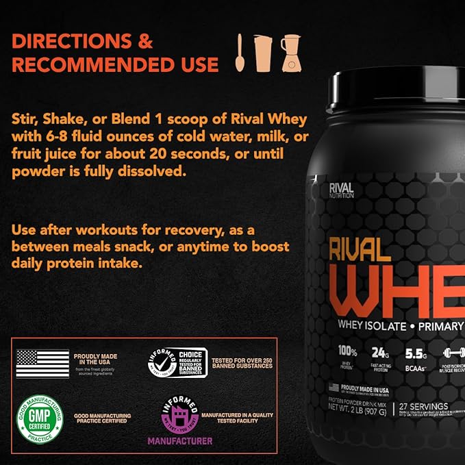 Rival Whey Cinnamon Toast Cereal 2lb