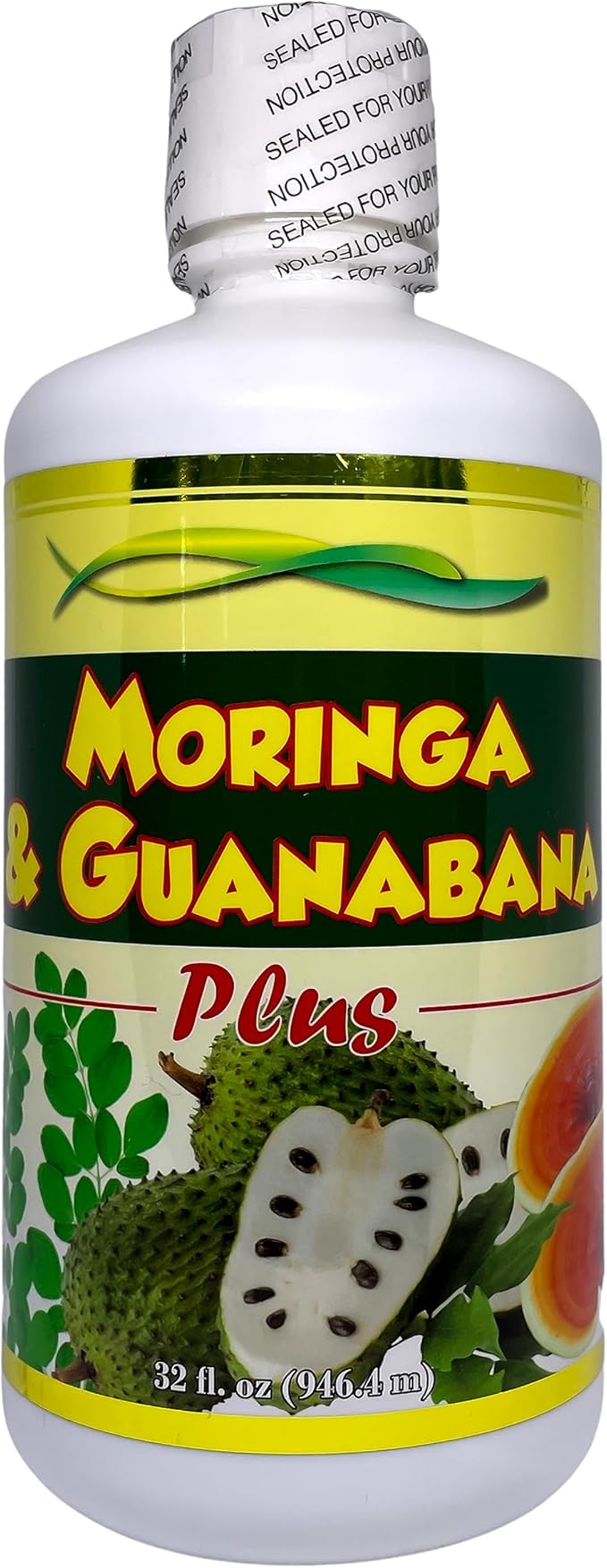 Moringa and Guanabana Liquid Dietary Supplement 32 floz