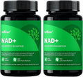 NAD+ Resveratrol Essence Capsules - 5mg NAD+ &amp Lion's Mane Mushroom - Supports Healthy Cell Function &amp Daily Wellness - 60 Active Dietary Capsules (2PCS)