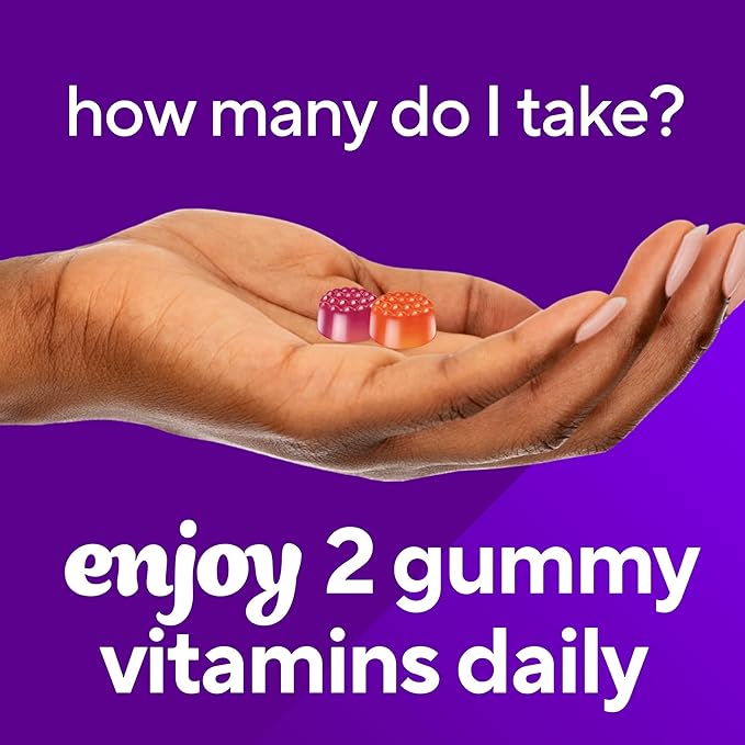 vitafusion Probiotic Gummy Supplements Raspberry Peach and Mango Flavors Probiotic Nutritional Supplements With 5 Billion CFUs 35 Day Supply 70 Count