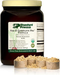 Standard Process Veg-E Complete Pro - Organic Plant-Based Protein Powder for Muscle Building &amp Recovery - Supports Hair Skin &amp Nails - Vegan &amp Gluten-Free - Vanilla 18 Servings