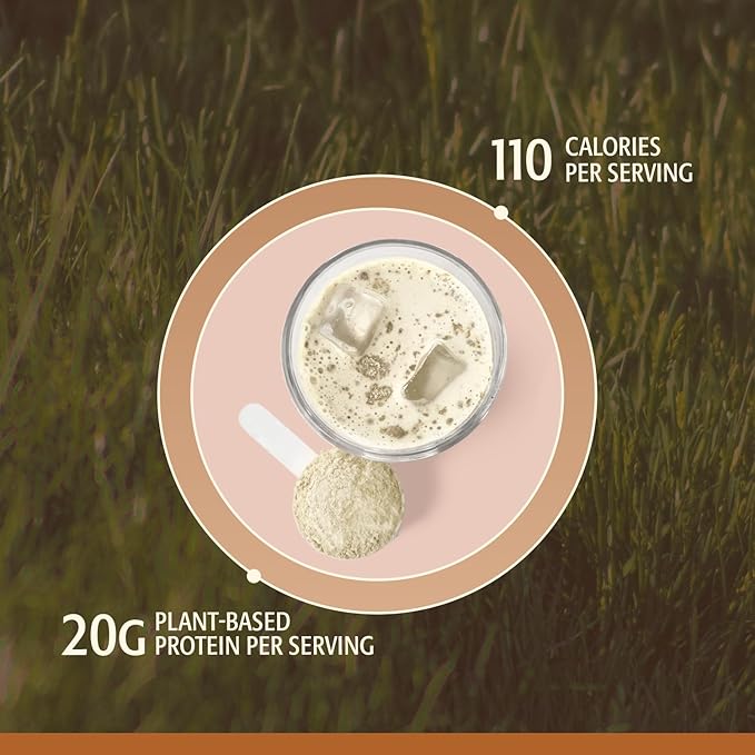 Women’s Plant Protein Powder Vanilla Pea Protein with KSM-66 Ashwagandha® Organic SRI-81™ Shatavari &amp Acti Veda™ (20g Protein)