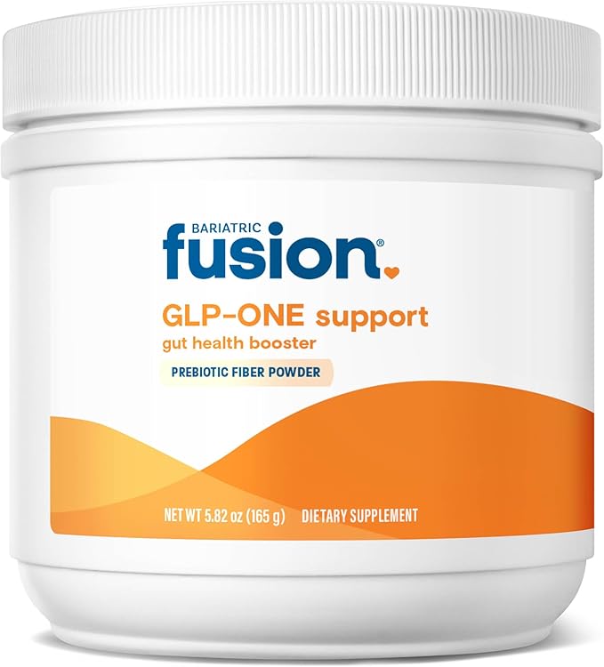 Bariatric Fusion GLP-1 Gut Health Booster | High Fiber GLP1 Booster | Prebiotic Fiber GLP-1 Supplement Powder for Women &amp Men | 20 Servings