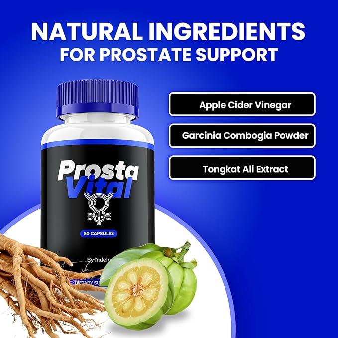(5 Pack) ProstaVital Capsules – Advanced Formula Supplements for Overall Wellness Support (300 Capsules)