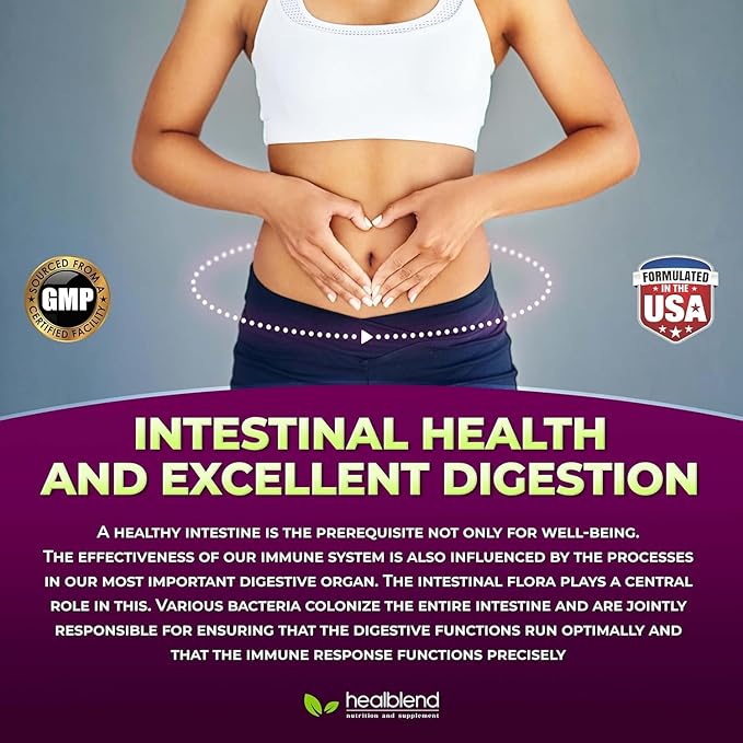 Probiotic Caps Dietary Supplement Capsules Probiotic for Women and for Men Digestive Health Immune System Support Non-GMO Gluten-Free 120 Veg Caps (2)