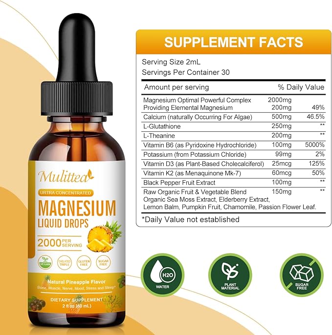 Magnesium Glycinate Liquid Complex
