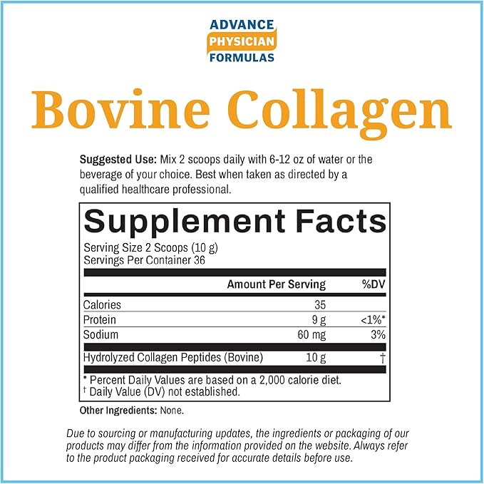 Bovine Collagen Peptides Powder 12.7 oz (360 g)