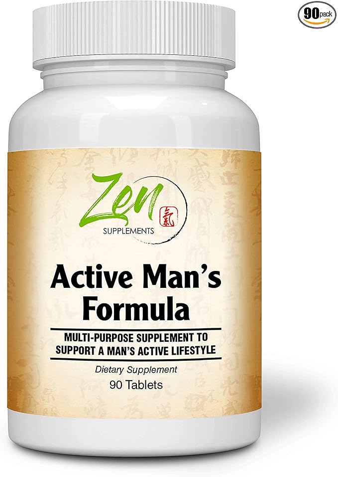 Active Mens Multivitamin - Best Men's MultiVitamins - Extra Strength Daily Multivitamin For Men With Essential Vitamins Minerals Herbal Extracts &amp More - Support Overall Health &amp Well-Being