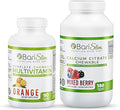 BariSlim Bariatric Calcium Citrate &amp Complete Chewable Multivitamin - Bariatric Vitamin and Supplement for Post Bariatric Surgery Including Gastric Bypass and Gastric Sleeve