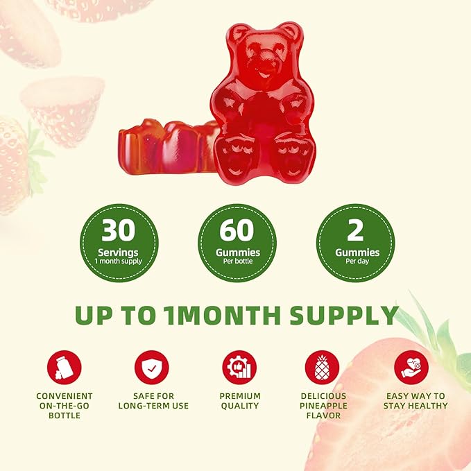 Catfit Mullein Gummies for Lungs Detox &ampLymphatic DrainageMullein Leaf ExtractQuercetin&ampElderberry for Respiratory &amp Immune SupportVegan Strawberry Flavor 120 Gummies
