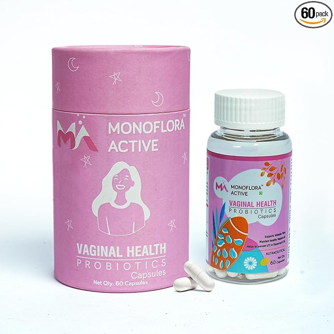 Probiotics for Women 5 Billion CFU Vaginal Probiotic Capsules with Lactobacillus &amp Prebiotics Supports Vaginal pH Balance Healthy Flora Odor Control Digestive Urinary Tract Health