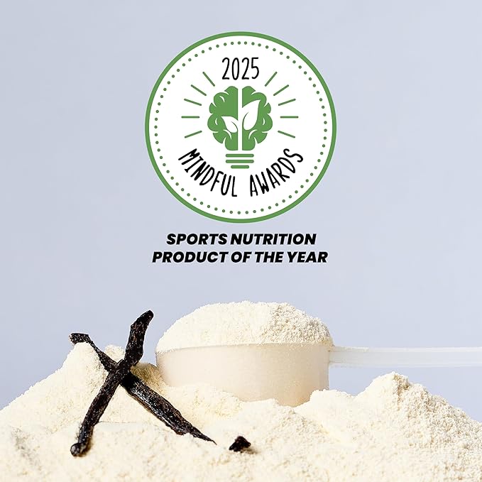 Kick Plant Protein Powder Vanilla Flavor 20 G Protein Gluten Free Workout Supplement with Aminos Acids to Support Fitness Goals &amp Gut Health No Sugar No Artificial Flavors 28 Servings