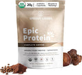 Sprout Living Epic Protein Plant Based Protein &amp Superfoods Powder Complete Coffee | 20 Grams Organic Protein Powder Adaptogens Mushrooms Vegan Non-GMO Gluten Free (1 Pound 12 Servings)