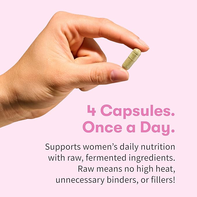 Garden of Life Vitamin Code Multivitamin for Women 50 &amp Over B Vitamins A C D3 E &amp K CoQ10 Probiotics &amp Enzymes for Women 50 Plus 240 Capsules