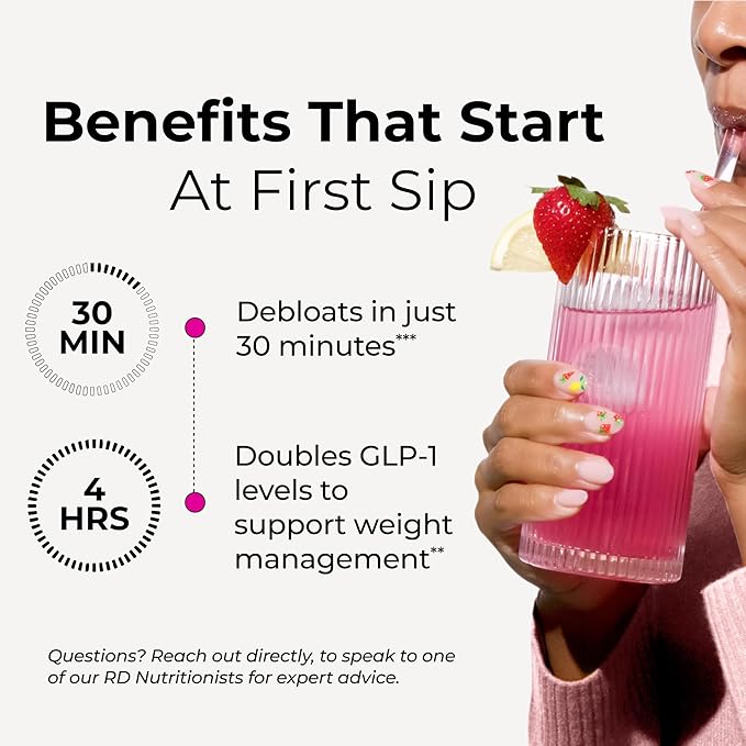 HUM Flatter Me Fiber Supplement &amp Flatter Me Plus Prebiotics &amp Probiotics