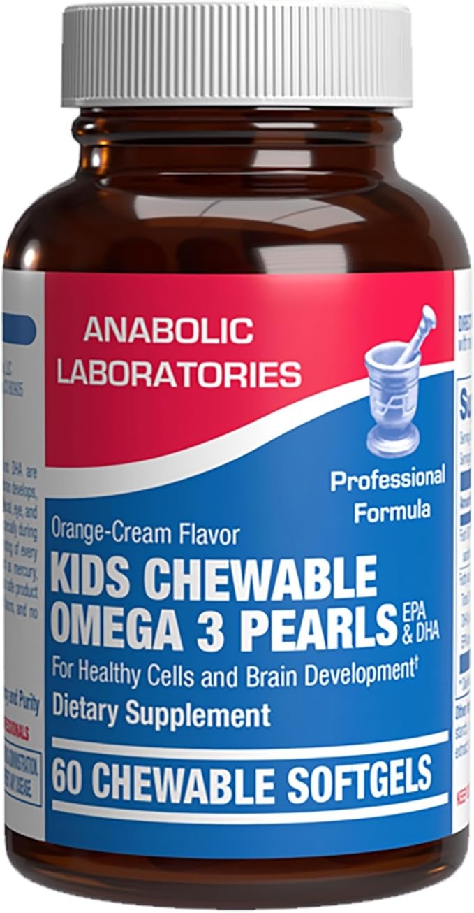 Omega 3 Fish Oil for Kids - Clinical Formula Kids Fish Oil Gummies with Omega 3 EPA DHA for Children's Eye Brain Hear &amp Overall Developmental Support - No Artificial Flavors or Colors - 30 Day Sup