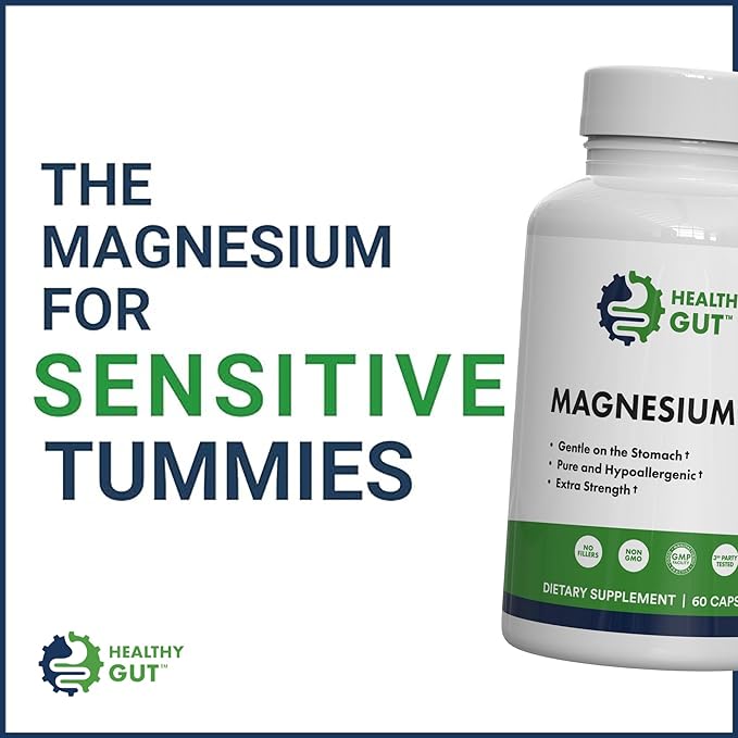 Healthy Gut Tributyrin-X Biome Builder 30 Softgels and Magnesium-HP 60 Capsules