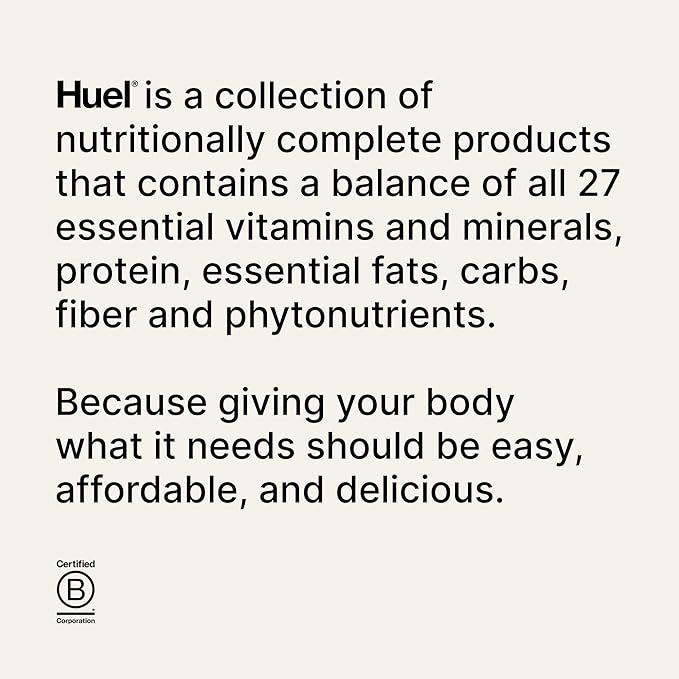 Huel Black Edition | Cookies and Cream 40g Vegan Protein Powder | Nutritionally Complete Meal Replacement | 27 Vitamins and Minerals Gluten Free | 17 Servings