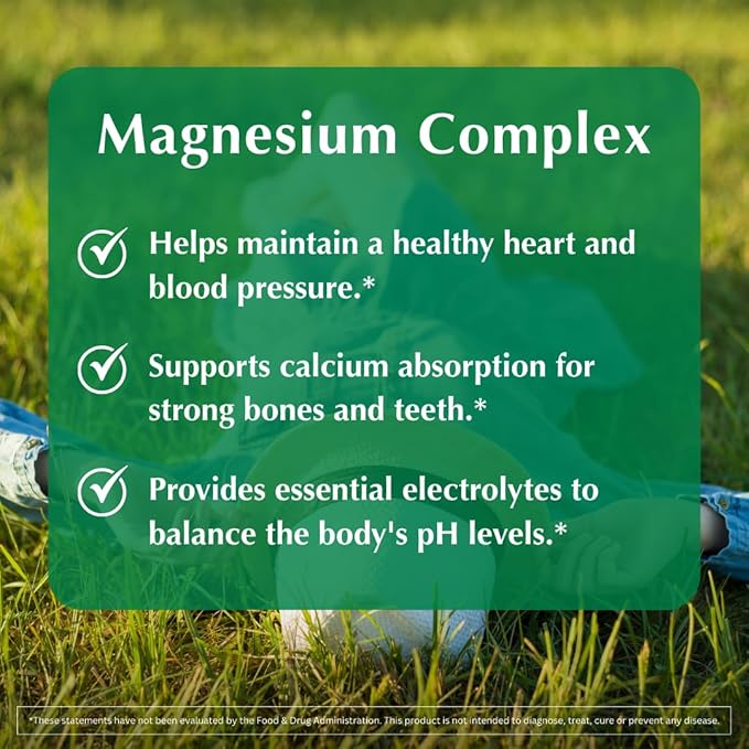 Provita Magnesium Complex Supplement | 4-in-1 Multi with Citrate Bisglycinate Malate &amp Oxide | Complete Magnesium Supplement for Women &amp Men | Supports Muscle Bone Heart &amp Energy | 90