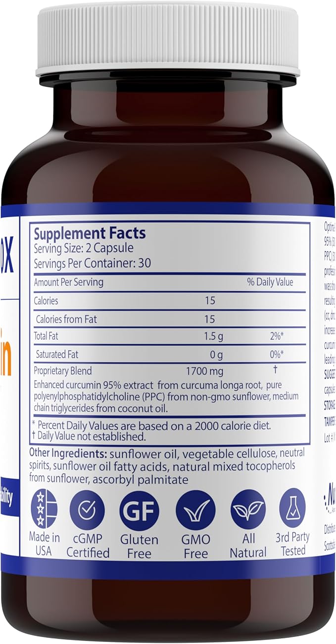 Nutrasal Optima 90X Curcumin