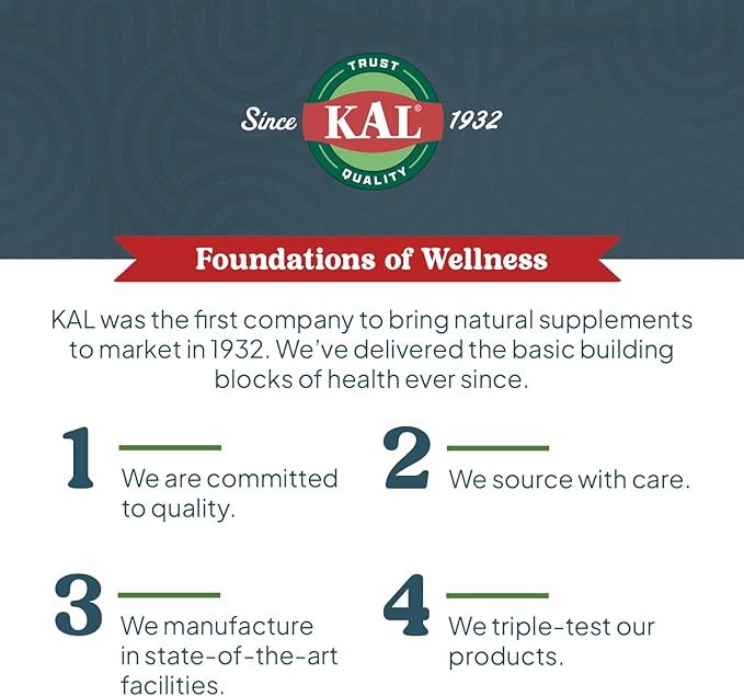 KAL Men’s 18 Plus Multivitamin - 30 Essential Vitamins and Minerals - Vitamin D Vitamin C Zinc and More - Male Reproductive and Cellular Energy Support - Vegan Non-GMO - 30 Servings 60 VegCaps