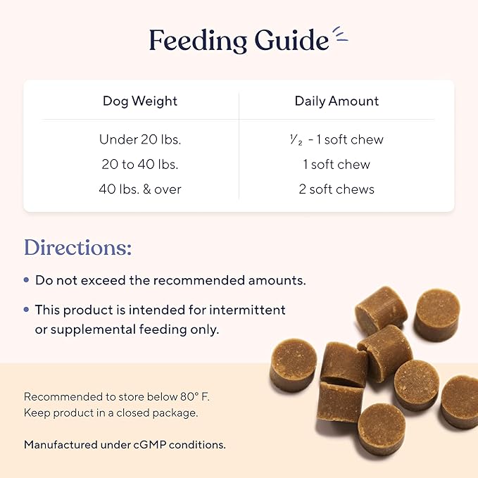 Pawfy Probiotics for Dogs | Supports Digestive Health Diarrhea for Small Large Dogs | Improves Gut Health | Anti Yeast Supplements | Skin Health Seasonal Allergies Support - 30 Chews (Bacon)
