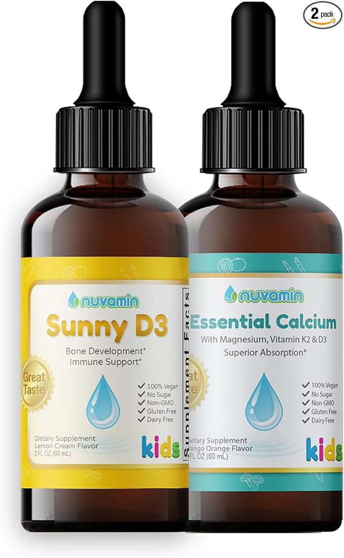 Nuvamin Liposomal D3 and Essential Calcium &amp Magnesium Bundle