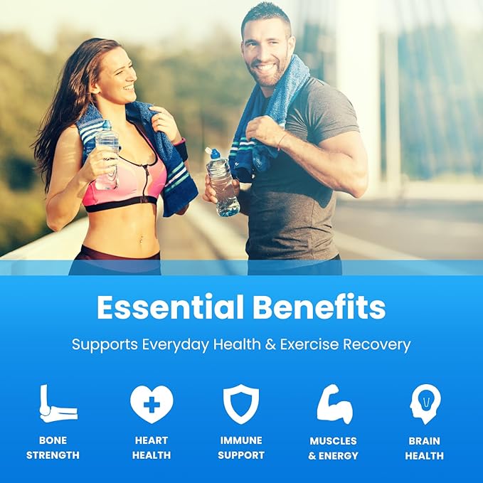 NutraChamps Magnesium Zinc &amp Vitamin D3 Supplement - Most Bioavailable Forms Magnesium Glycinate Malate Citrate - Bone Muscle &amp Heart Health Immune Support - 120 Vegan Capsules