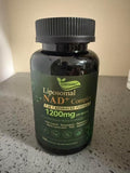 Supplement – Liposomal Nicotinamide Riboside + Resveratrol 1300 mg – Supports Cellular Health Stamina &amp Healthy Aging 120 Capsules for Women &amp Men
