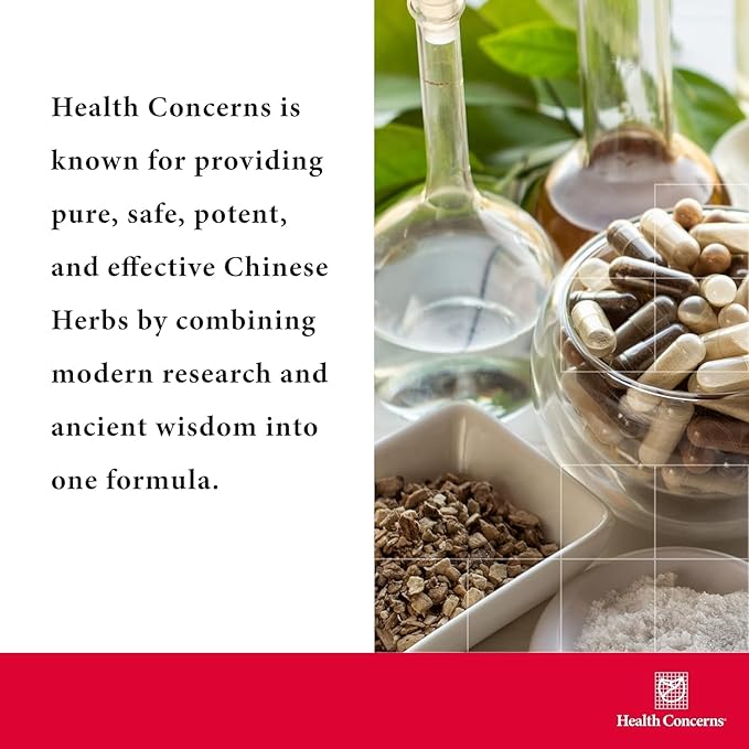 Health Concerns Ease Plus – Mood Balance Stress Support Liver &amp Digestive Harmony – Bupleurum &amp Calcium Herbal Supplement – Chinese Traditional Supplements – 90 Capsules