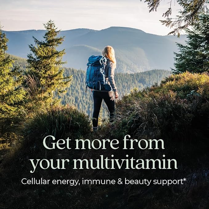 New Chapter Women’s Multivitamin Iron B6 B12 Biotin for Hair Growth D3 Vit C Zinc for Immune &amp Stress Support Gentle on an Empty Stomach One Daily Non-GMO Gluten-Free 18+ 72 Tablets