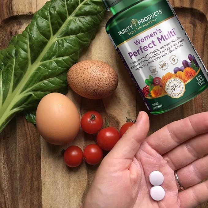 Purity Products Bundle - MyBiotin ProClinical + Women's Perfect Multi MyBiotin ProClinical (Biotin MB40X Matrix Astaxanthin) - Women's Multivitamin (Supports Urinary Tract Health + Lots More)