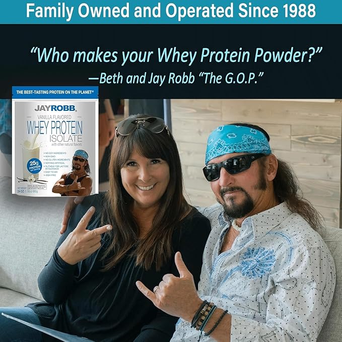 JAYROBB Whey Protein (1.5 Pound Vanilla)