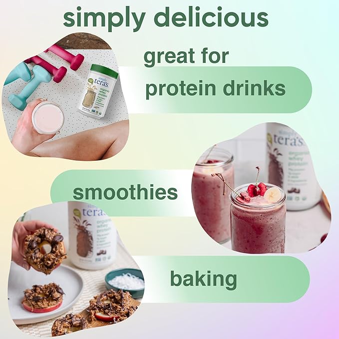 Simply Teras Whey Plain Unsweeten Org 12 OZ